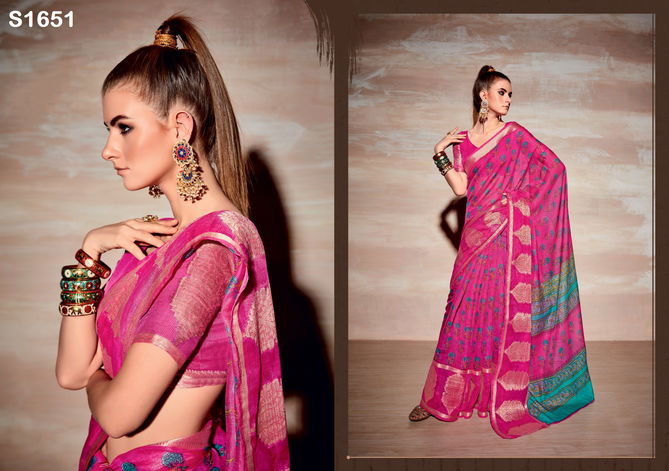 Kathika Vol 4 Printed Daily Wear Sarees Catalog
